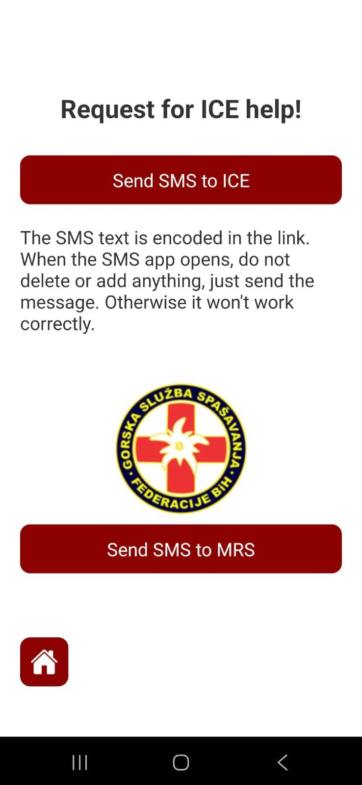 Send message